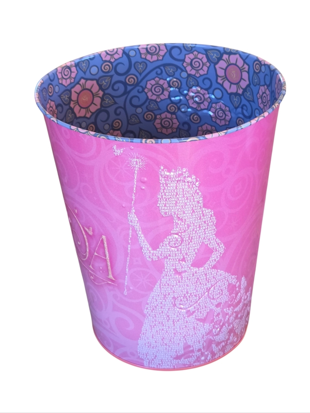 Wicked Glinda Good Witch Popcorn Bucket Tin Metal AMC Theaters Universal Studios